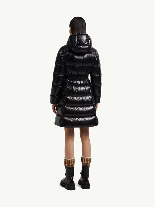 モンクレールコピー Bellevue レディースロングベルトダウンジャケット