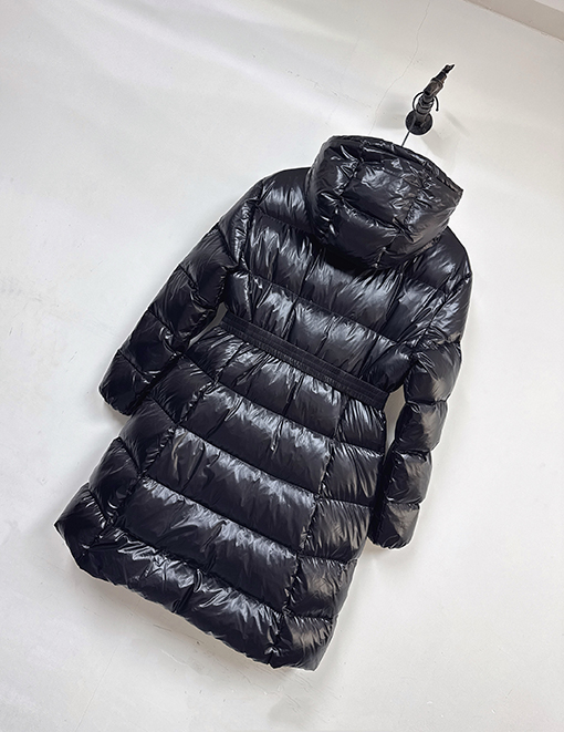 モンクレールコピー Bellevue レディースロングベルトダウンジャケット