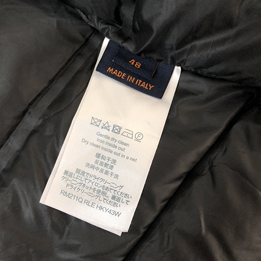 ルイヴィトン 新作ベースボールジャカードデニムダウンジャケット