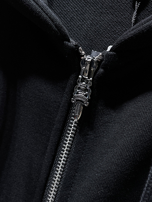 クロムハーツスーパーコピー 馬蹄形のサンスクリット文字パーカー