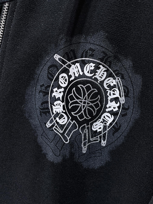 クロムハーツ サンスクリットクロスフォームツイルスウェットシャツ