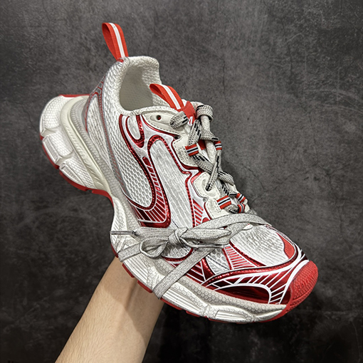 バレンシアガ BALENCIAGA 3XL Sneakers メッシュレースアップロートップレトロダッドシューズ