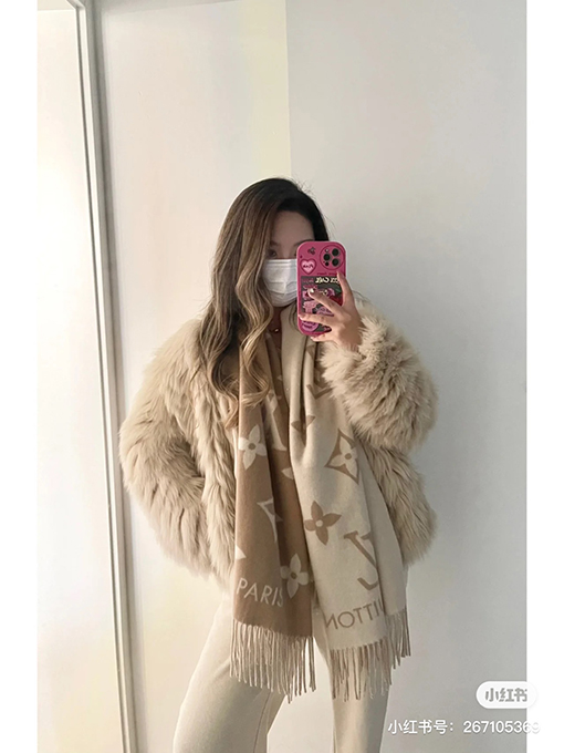 ルイヴィトンコピー 限定両面カシミアスカーフ