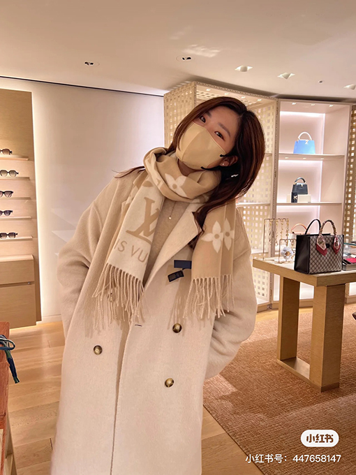 ルイヴィトンコピー 限定両面カシミアスカーフ