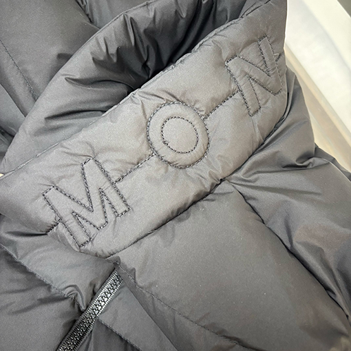 モンクレールスーパーコピー Gallienne 新作レザーバッジウールダウンベスト