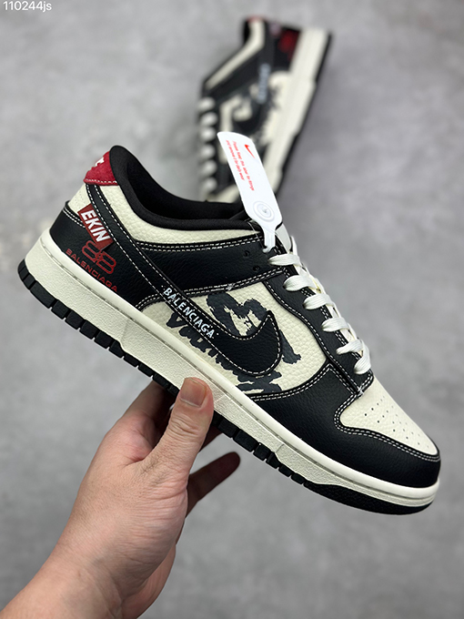 Nike SB Dunk Low x Balenciaga 新しいローカットカジュアルスニーカー