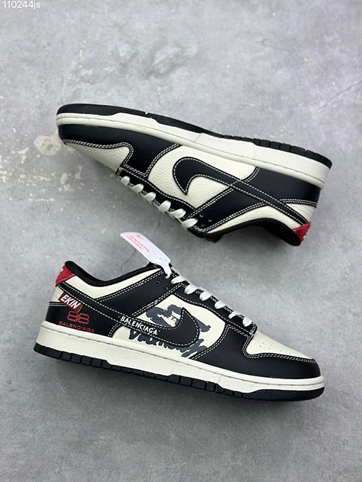 Nike SB Dunk Low x Balenciaga 新しいローカットカジュアルスニーカー