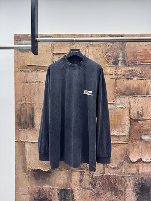 バレンシアガスーパーコピー 新作テープロングスリーブシャツ