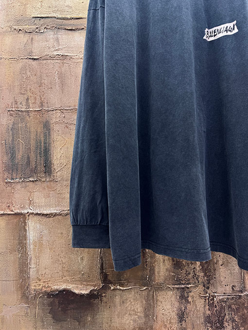 バレンシアガスーパーコピー 新作テープロングスリーブシャツ