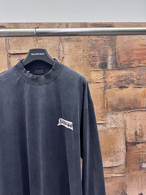 バレンシアガスーパーコピー 新作テープロングスリーブシャツ