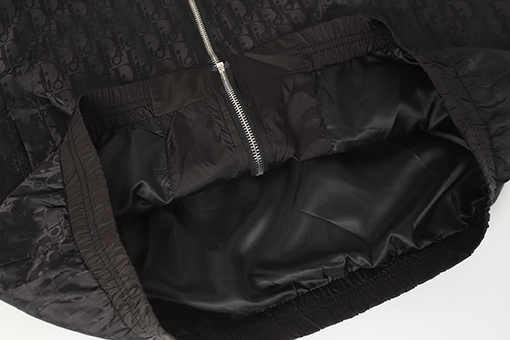 ディオールコピー 胸にロゴプリントが入ったフード付きジャケット