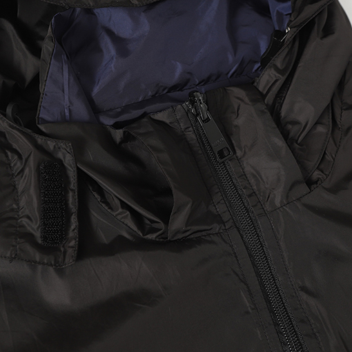 プラダ 両面カラーブロックナイロンロゴジャケット