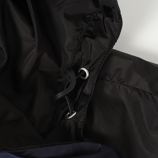 プラダ 両面カラーブロックナイロンロゴジャケット