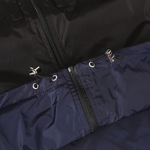 プラダ 両面カラーブロックナイロンロゴジャケット