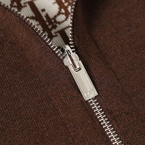 ディオール ジャカードリバーシブルカシミアコート