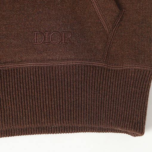 ディオール ジャカードリバーシブルカシミアコート