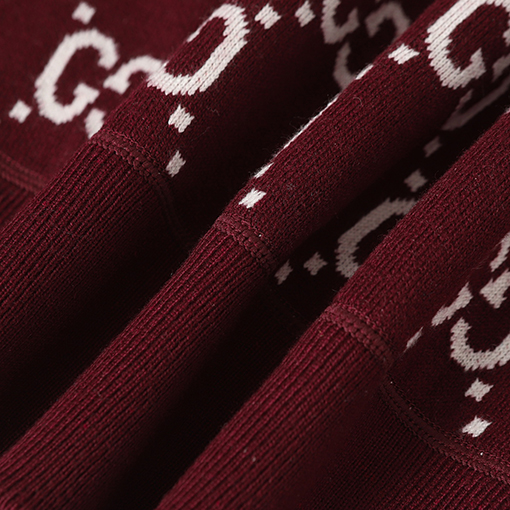 グッチスーパーコピー モノグラム柄のリバーシブルカシミアニットカーディガン