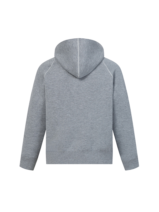 ルイヴィトン リバーシブル四つ葉のクローバージャカードカシミア混フード付きジャケット