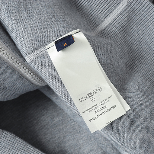 ルイヴィトン リバーシブル四つ葉のクローバージャカードカシミア混フード付きジャケット