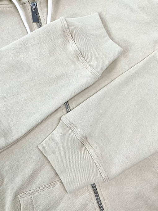 バーバリー チェック柄パッチワークウォーホースフード付きジップアップスウェットシャツ