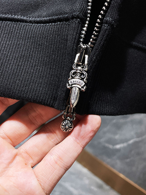 クロムハーツスーパーコピー U Sailin On フード付きジップアップスウェットシャツ