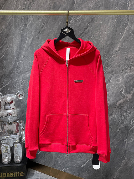 クロムハーツスーパーコピー U Sailin On フード付きジップアップスウェットシャツ