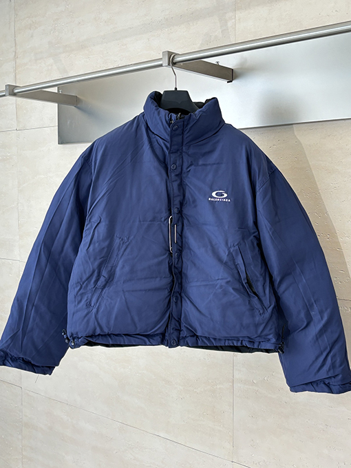 バレンシアガ Balenciaga LOOP SPORTS ICON ピン刺繍入り両面コットンパッド入りジャケット