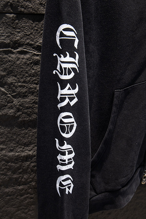 クロムハーツコピー 新しいダメージのダブルジッパージャケット