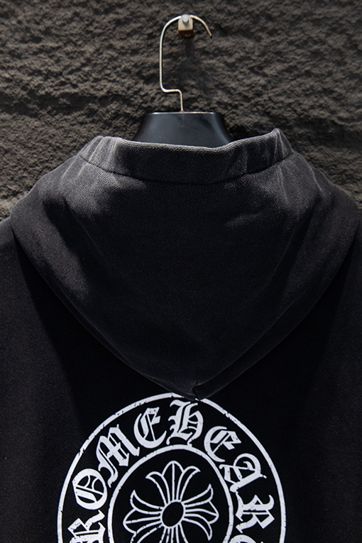 クロムハーツコピー 新しいダメージのダブルジッパージャケット