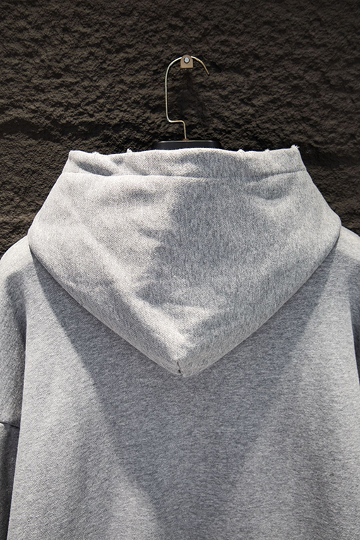 バレンシアガ Balenciaga 500gのフード付きジップアップスウェットシャツ