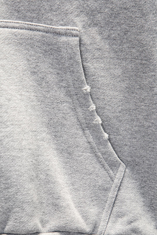 バレンシアガ Balenciaga 500gのフード付きジップアップスウェットシャツ