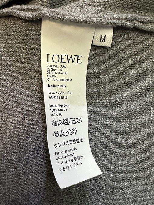 ロエベスーパーコピー アップリケ刺繍ニットプルオーバー