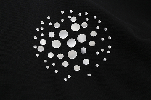 リックオウエンスコピー スパンコールフード付きスウェットシャツ