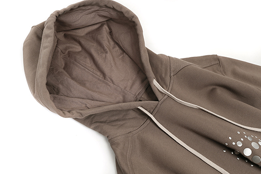 リックオウエンスコピー スパンコールフード付きスウェットシャツ