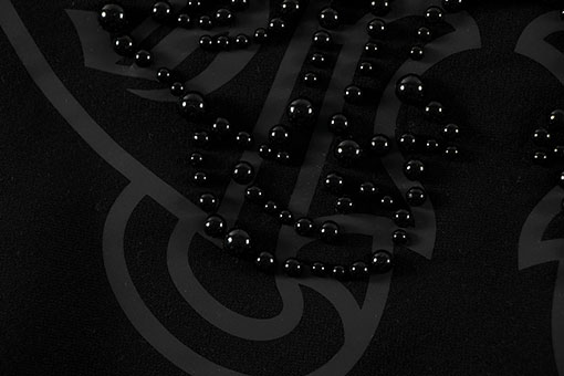 クロムハーツコピー 新しいパール反射プリントのテリースウェットシャツ