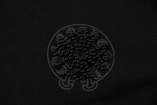 クロムハーツコピー 新しいパール反射プリントのテリースウェットシャツ