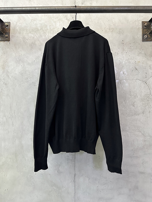 フェンディコピー ダブルFプリントメタルロゴニットポロシャツ