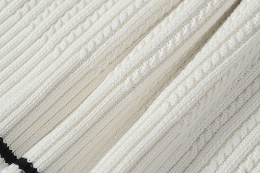 トムブラウン ストライプ柄クルーネック4本ストライプ長袖セーター