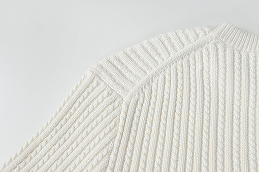 トムブラウン ストライプ柄クルーネック4本ストライプ長袖セーター