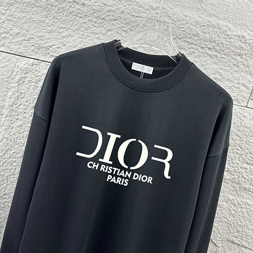 ディオール 新作の長袖クルーネックスウェットシャツ