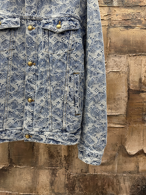 ルイヴィトンスーパーコピー クラウドジャカードスケートボードデニムジャケット