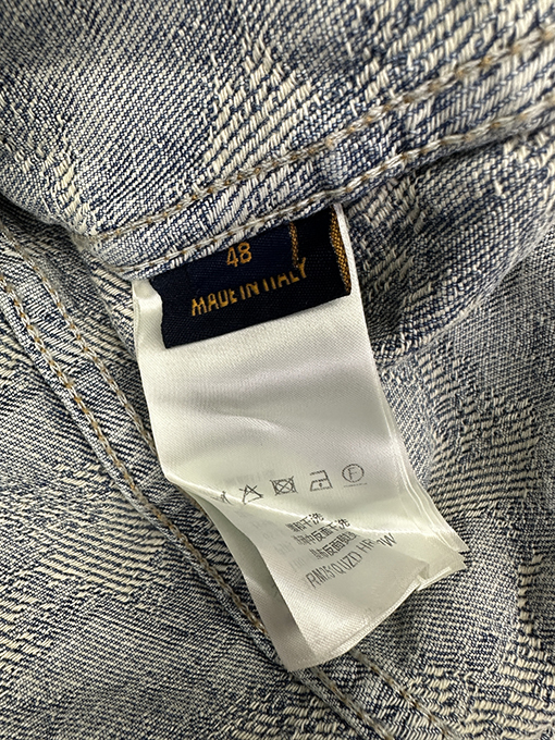 ルイヴィトンスーパーコピー クラウドジャカードスケートボードデニムジャケット