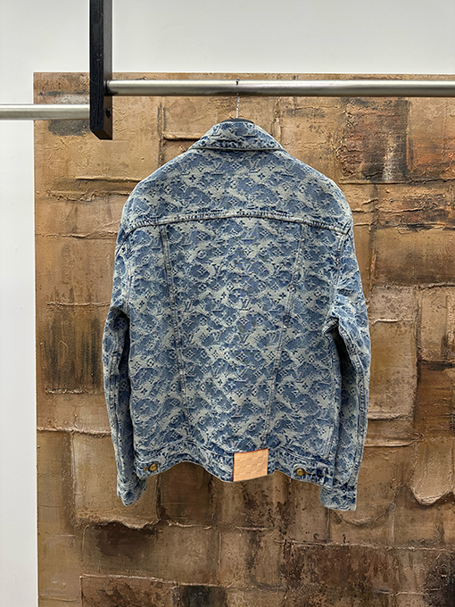 ルイヴィトンスーパーコピー クラウドジャカードスケートボードデニムジャケット