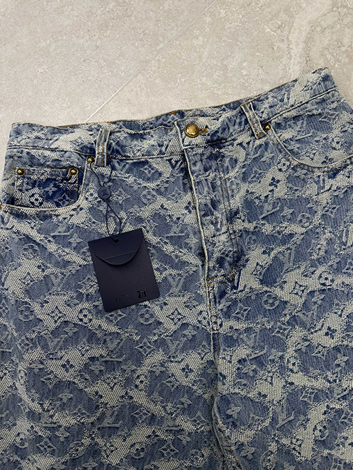 ルイヴィトン クラウドジャカードスケートボードジーンズ