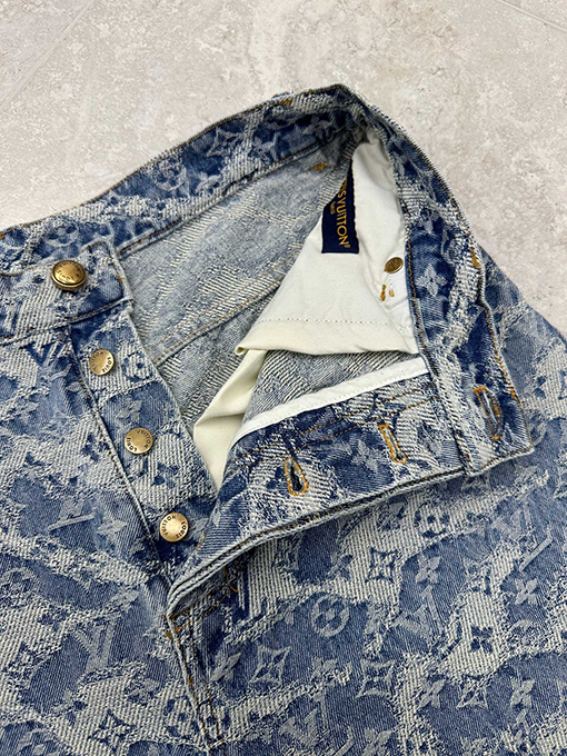 ルイヴィトン クラウドジャカードスケートボードジーンズ