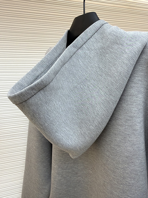 グッチ アップリケ バーンアウト 刺繍 ジップアップ パーカー