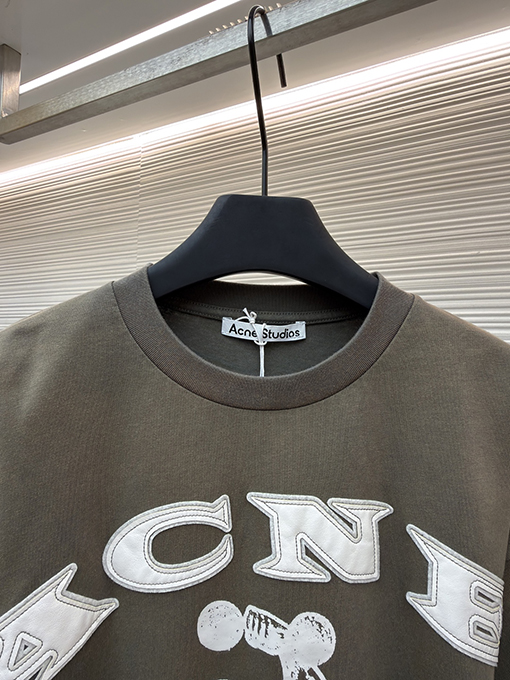 アクネストゥディオズ ACNE GYM ダメージロゴフェイクツーピース長袖シャツ