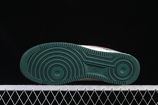 グッチ Nike Air Force 1'07 Low X Gucci コラボレーションローカットカジュアルスニーカー