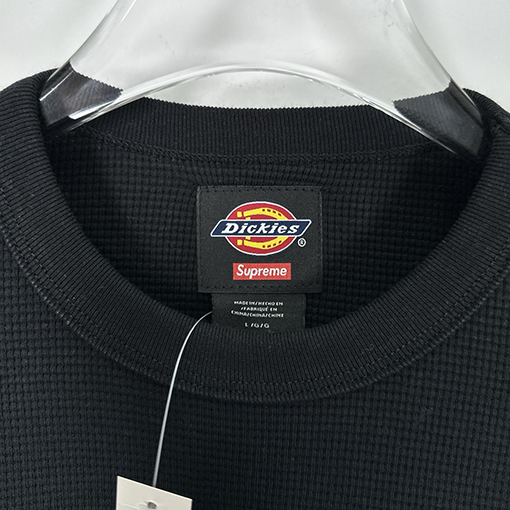 シュプリーム X DICKIESスーパーコピー ワッフルニットの長袖サーマルシャツ