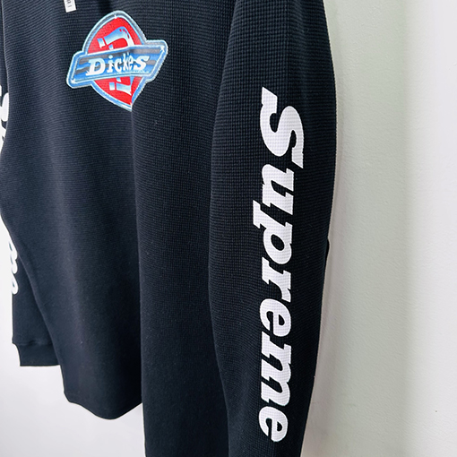 シュプリーム X DICKIESスーパーコピー ワッフルニットの長袖サーマルシャツ